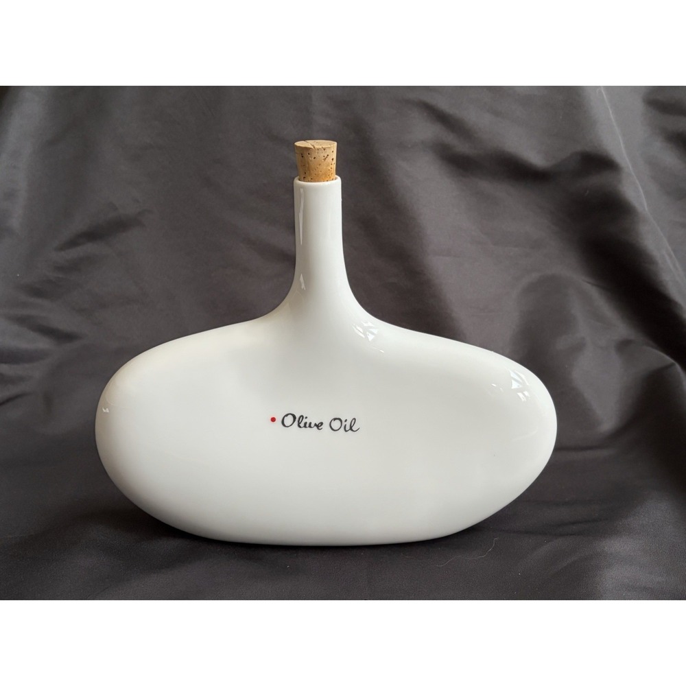 Olive Oil cruet, Lagardo Tackett for Freeman Lederman bottle Original Stopper